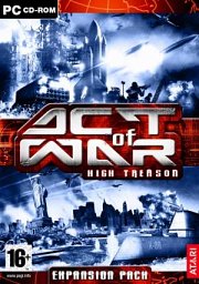 Car�tula oficial de Act of War: High Treason PC
