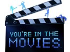 You&acute;re in the Movies