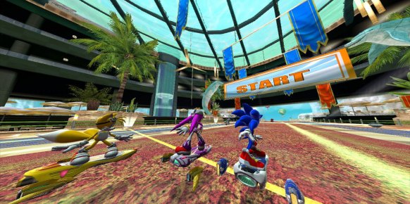 Sonic Free Riders X360