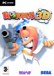 Car�tula oficial de Worms 3D PC
