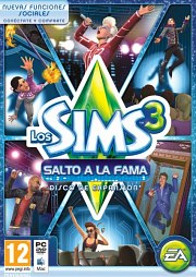 Car�tula oficial de Los Sims 3: Salto a la Fama PC