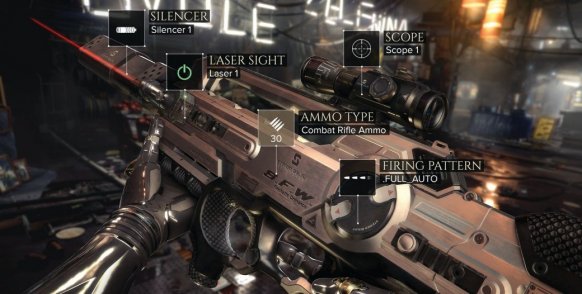 La personalización de las armas guarda cierto parecido con Crysis La personalización de las armas guarda cierto parecido con Crysis