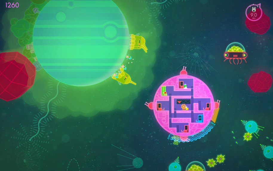 Lovers in a Dangerous Spacetime análisis
