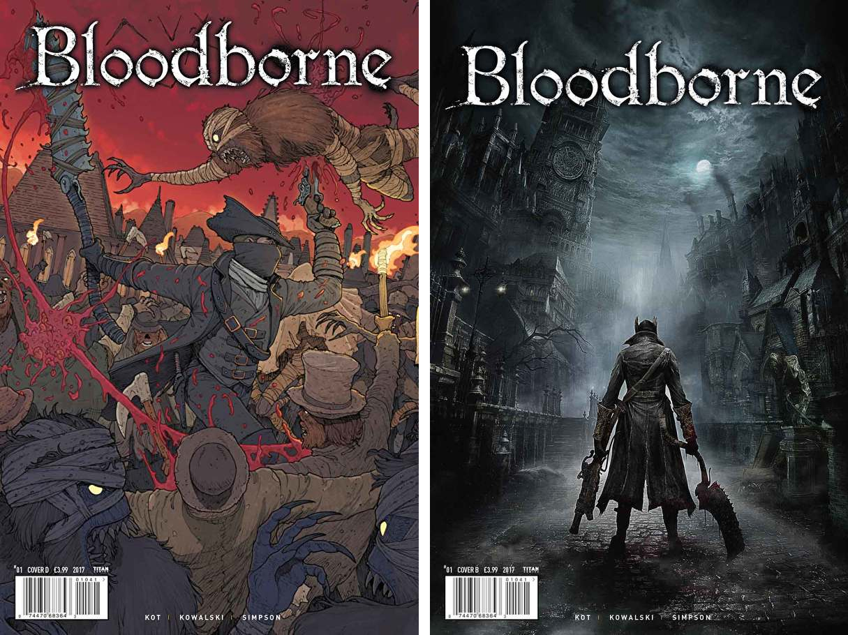 Bloodborne: primer vistazo a su cómic, que saldrá en febrero de 2018