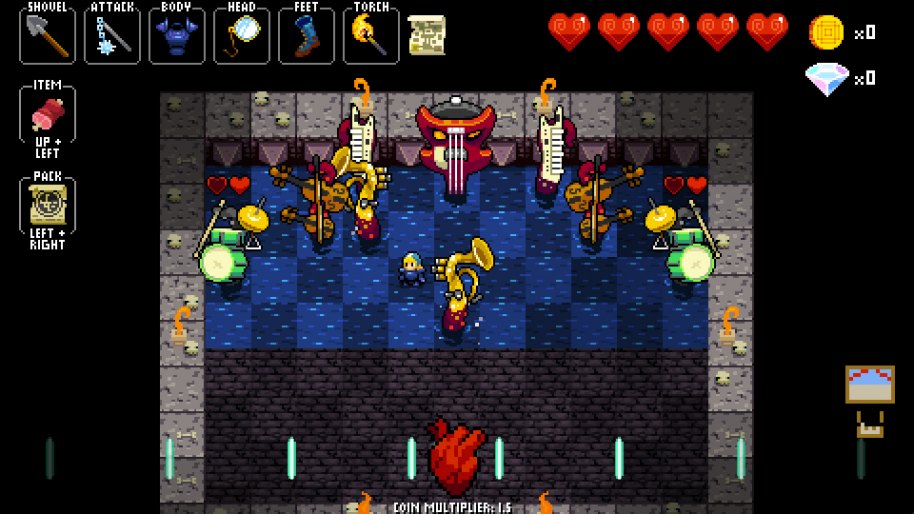 Crypt of the NecroDancer PS4
