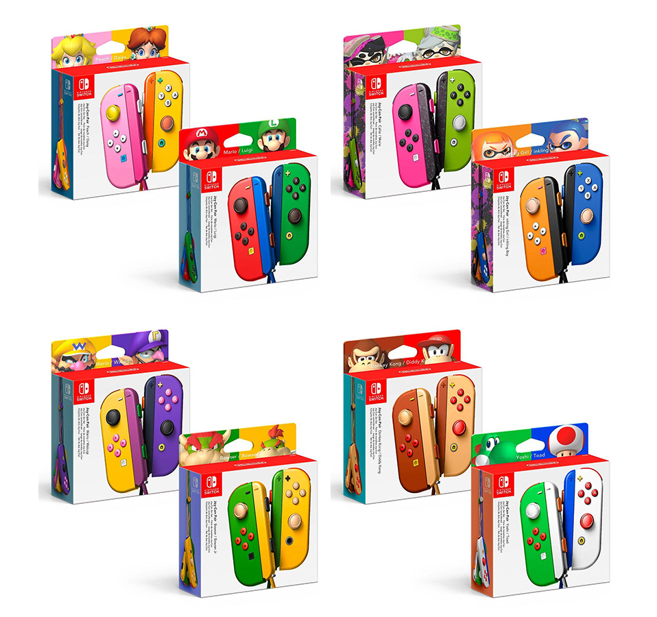 ¡JoyCons de colores! Un aficionado desata su imaginación con Nintendo