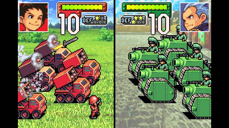 Captura de Advance Wars de Game Boy Advance Captura de Advance Wars de Game Boy Advance