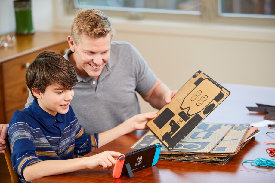 Nintendo Labo: Así es Nintendo Labo: los juguetes de cartón conquistan Switch