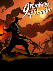 Carátula de 9 Monkeys of Shaolin - PS4
