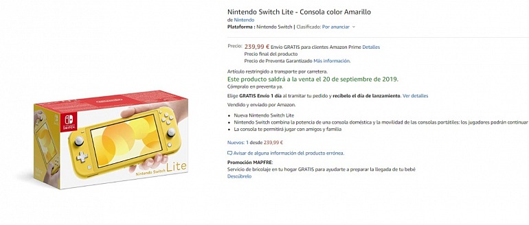 Nintendo Switch Lite Nintendo Switch Lite