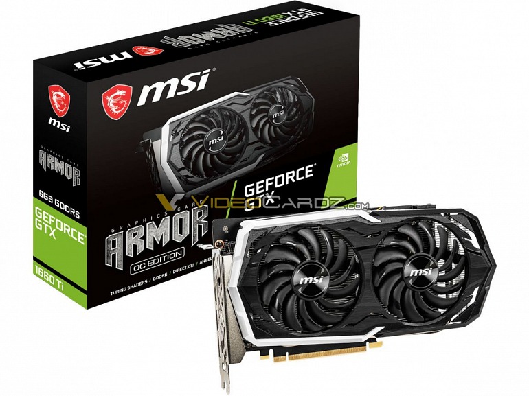 MSI rediseña sus series Gaming y Armor para la GTX 1660 Ti MSI rediseña sus series Gaming y Armor para la GTX 1660 Ti
