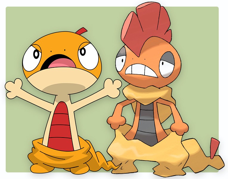 Scraggy - Pokémon Nº559 / Scrafty - Pokémon Nº560