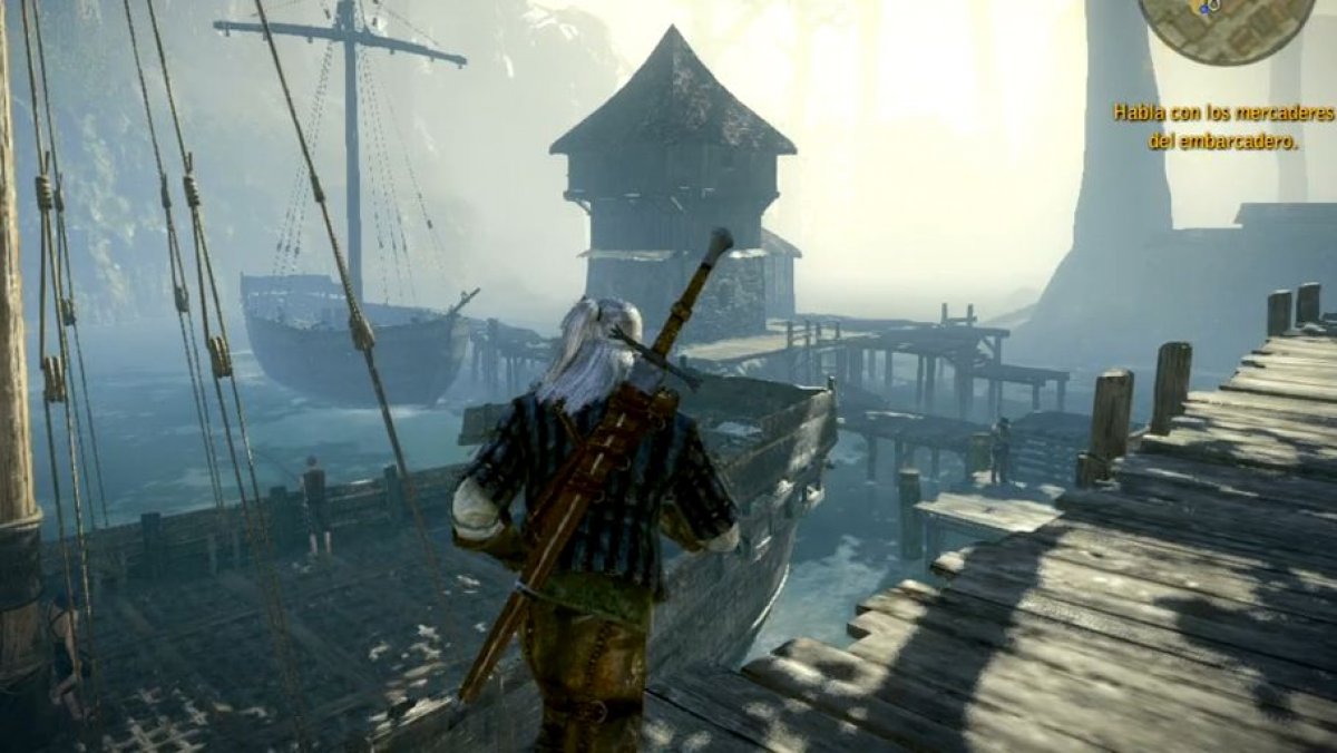 Simuler La Sauvegarde De The Witcher 2 The Witcher 2: Gameplay: Problemas en los Muelles (X360)
