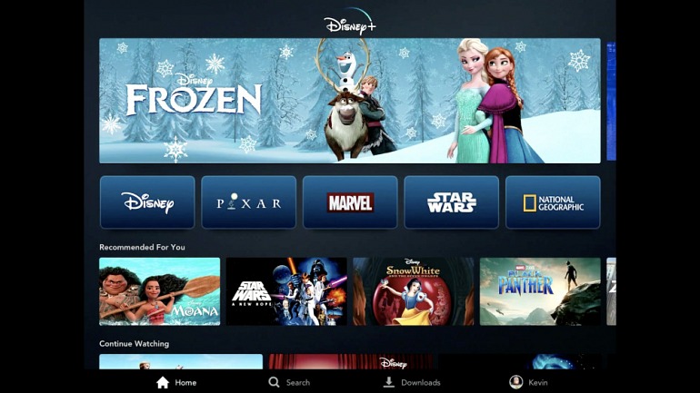 Disney+, la plataforma de TV de Disney, anuncia lanzamiento también en consolas Disney+, la plataforma de TV de Disney, anuncia lanzamiento también en consolas