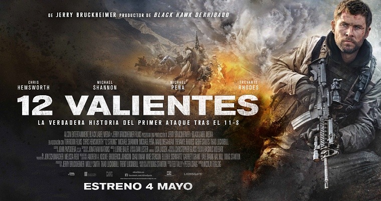 Sorteamos 50 entradas dobles para el preestreno de '12 Valientes' en Madrid Sorteamos 50 entradas dobles para el preestreno de '12 Valientes' en Madrid