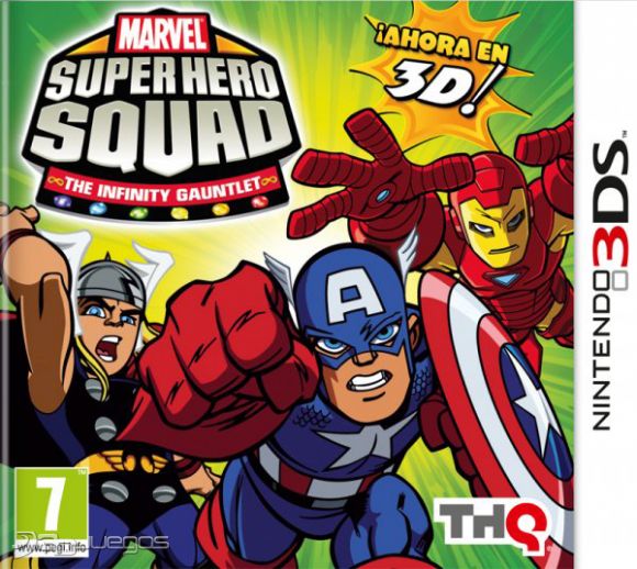 Carátula de Marvel Super Hero Squad
