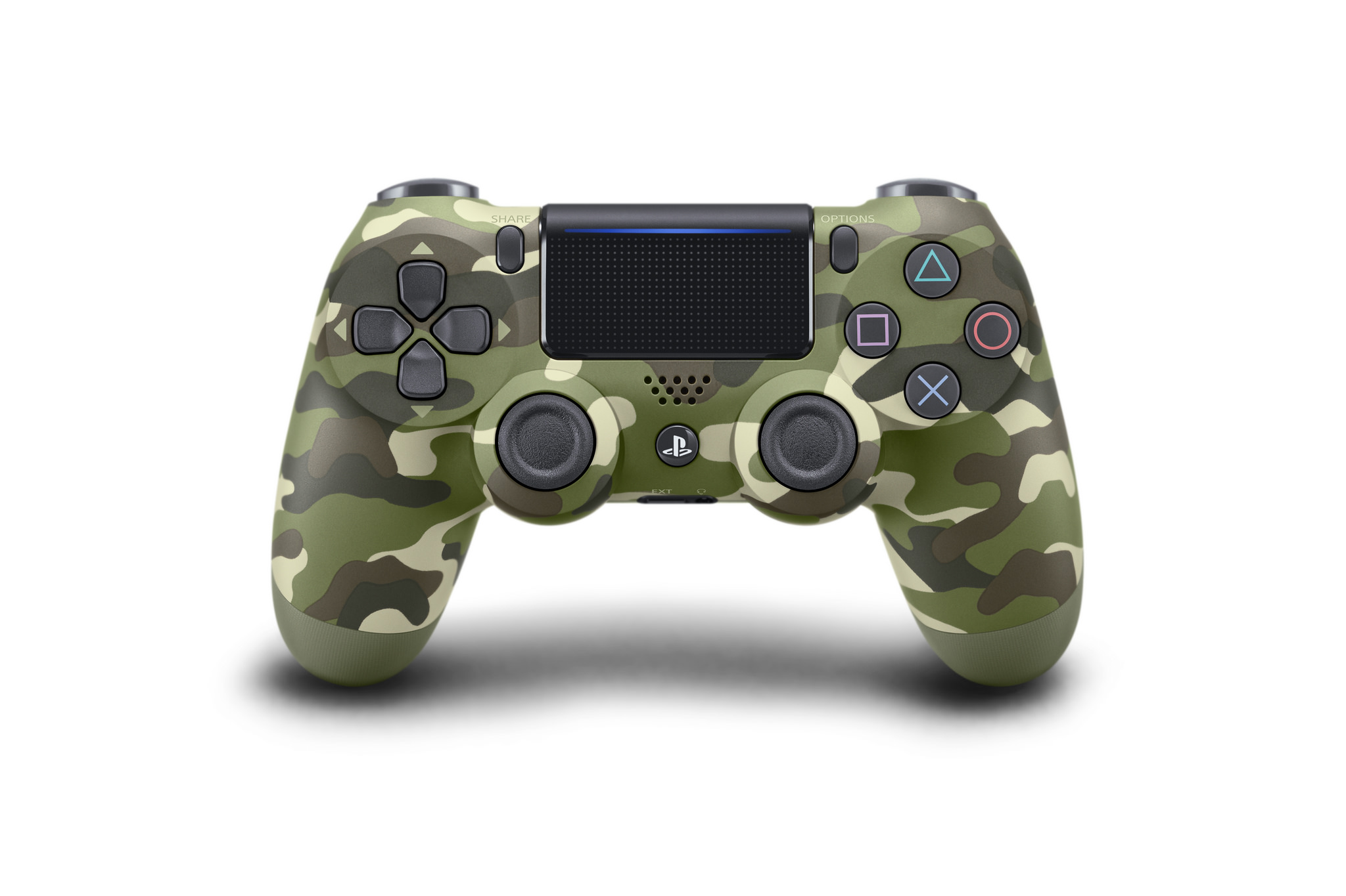 DualShock 4 se viste de camuflaje militar en su nuevo color Green Camo