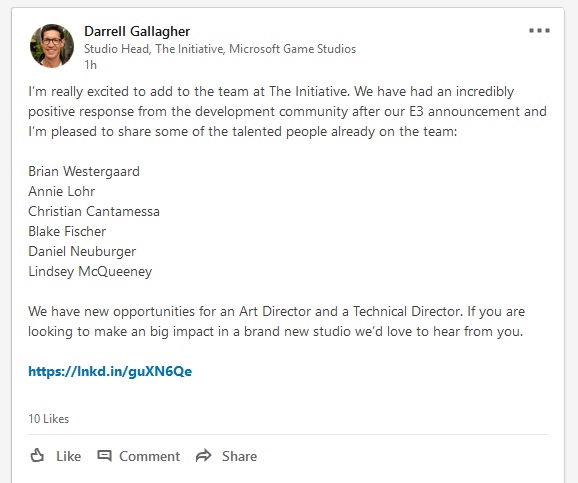 Veteranos de Rockstar y Sony Santa Monica llegan a The Initiative