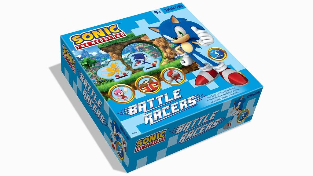 Presentado el juego de mesa Sonic the Hedgehog: Battle Racers